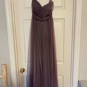 Jenny Yoo Plum Annabelle Convertible Bridesmaid Dress Size 4